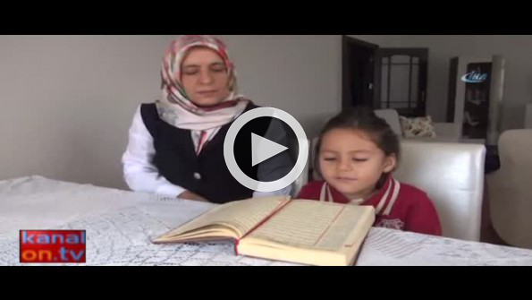 4 yaşında Kuran-ı Kerim’i hatim etti