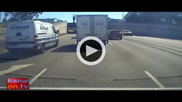 Trafikte uyuyakalmanın sonu kötü bitti
