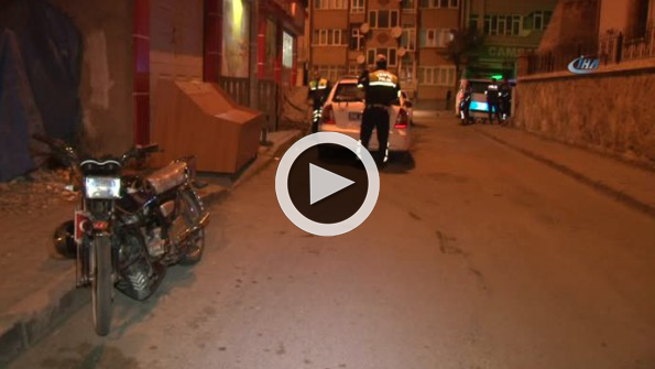 Polisten ceza babasından da fırça yedi