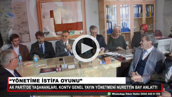 Yönetime istifa oyunu!
