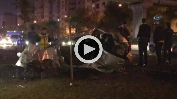 İzmir’de polisler kaza yaptı: 2 şehit, 3 ağır yaralı