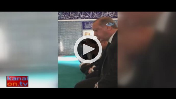 Cumhurbaşkanı Erdoğan Melike Hatun Camii’nin açılışında Kur’an okudu