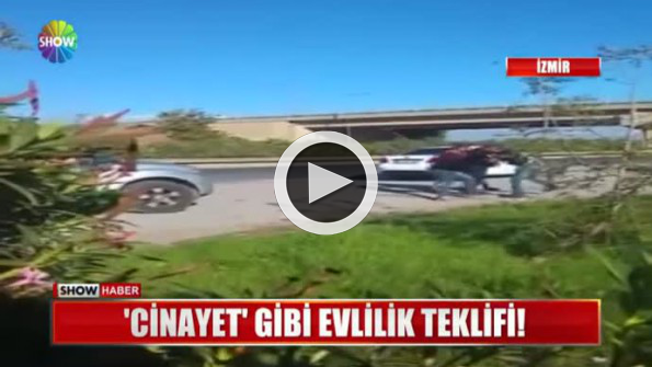 Akıllara durgunluk veren evlilik teklifi!