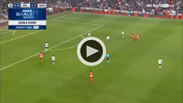 Beşiktaş 1-1 Monaco (Geniş Özet)