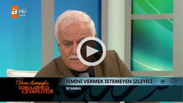 Kadın izleyicinin sorusunu duyar duymaz ’boşan’ dedi