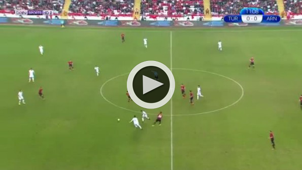 Türkiye 2-3 Arnavutluk (Maç Özeti)
