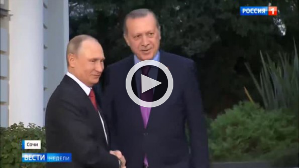 Erdoğan ile Rus Sözcü arasında güldüren diyalog