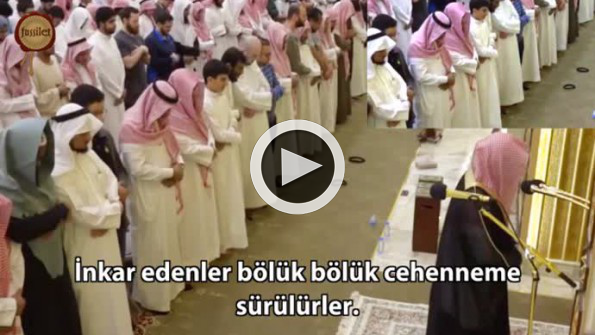 Yere yıkan Kur’an-ı Kerim tilaveti!