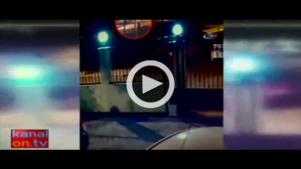 Parktaki infaz güvenlik kamerasında