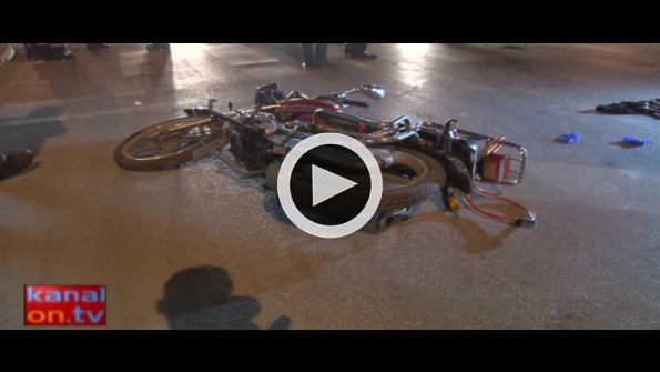 Konya’da otomobil motosiklete çarptı: 2 yaralı