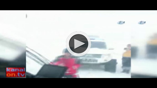 Soğuktan donmak üzere olan çoban böyle kurtarıldı