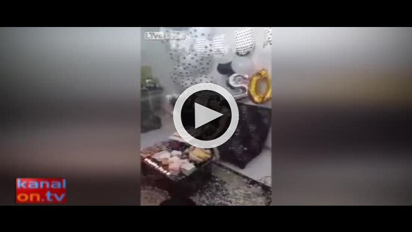Doğum günü partisi faciayla bitti!