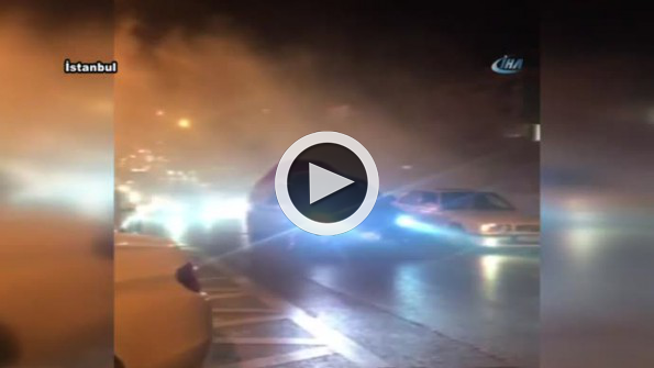 Defalarca havaya ateş açtılar