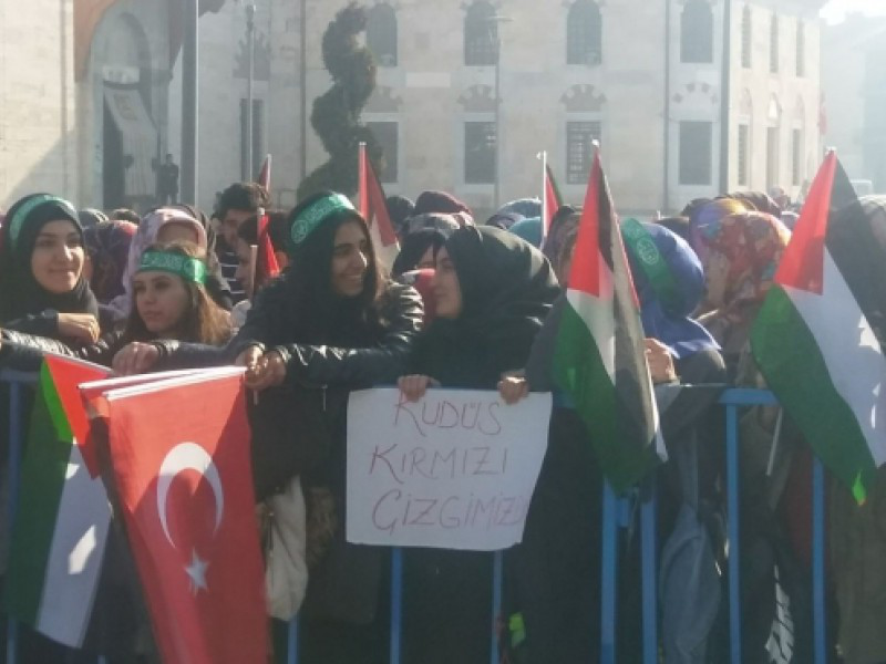 Konya’da dev Kudüs mitingi!