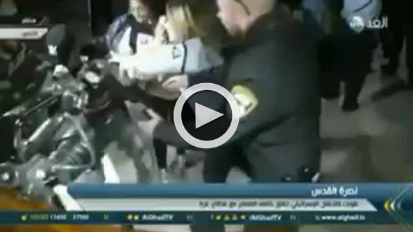 Filistinli kadınlara saldıran İsrail askerinin hazin sonu