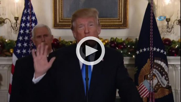 Trump’ın ’Kudüs’ tehdidine jet cevap