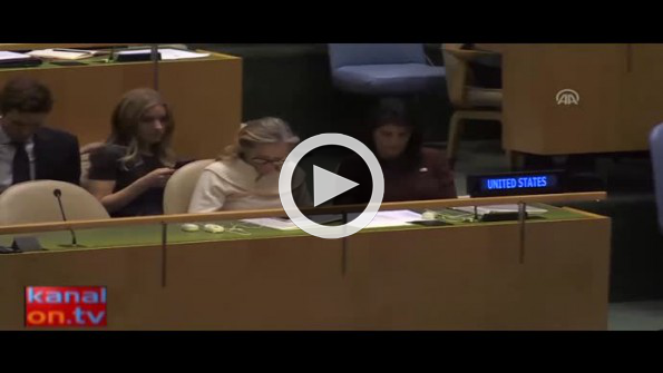 Kararı görmek istemeyen Haley böyle kaçtı!