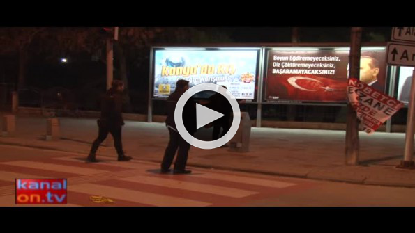 Konya’da şüpheli kutu fünye ile patlatıldı