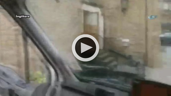 Polis otosunun önünü kestiler
