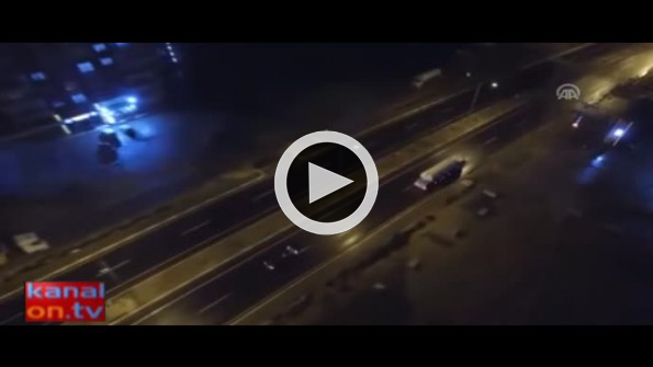 Drone destekli uyuşturucu operasyonu kamerada