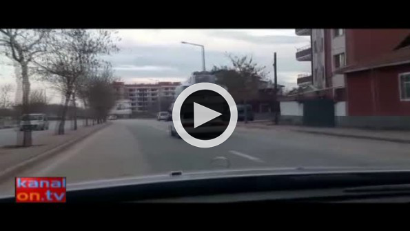 Konya’da otomobil üzerinde eşya taşındı!
