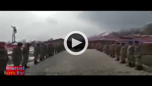 Komandoların Afrin’e uğurlandığı anlar