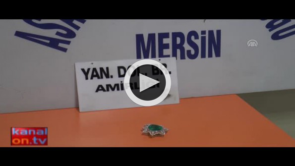 Çalınan 1 milyon dolarlık ’Zümrüt’ ele geçirildi