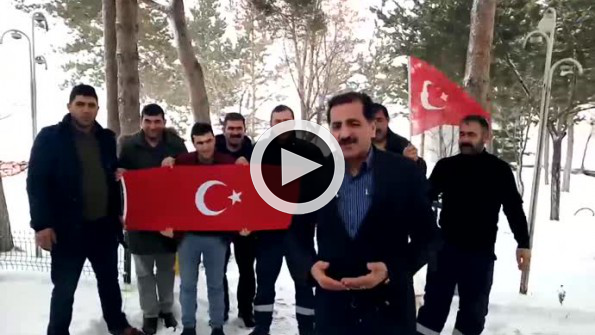Erzurumlu dadaşlardan rekor kıran ’Afrin’ türküsü