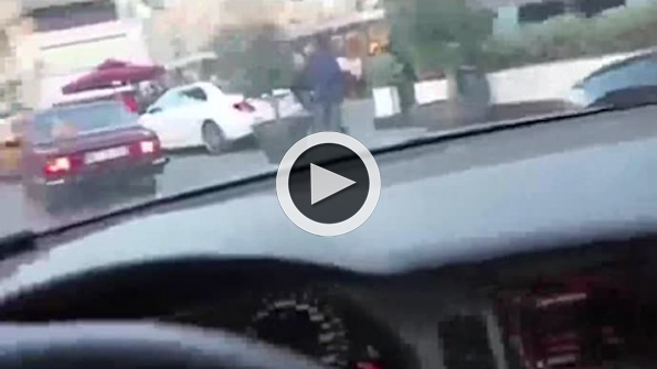 Murat 131’le lüks AVM’de aracı valeye veren adam kırıp geçirdi
