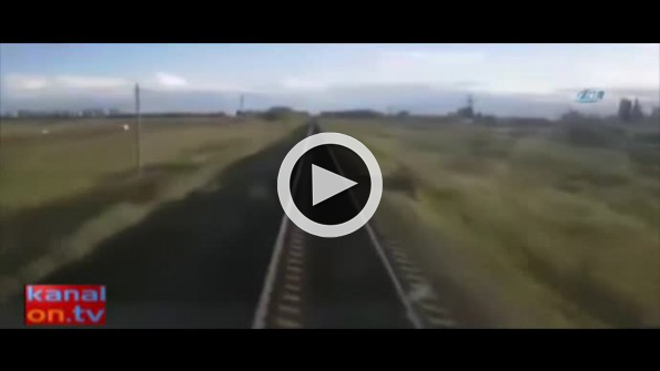 Hayvanlarını kurtarmak isteyen çiftçi trenin altında kaldı!