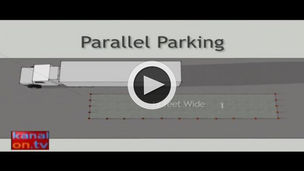 TIR tek hamlede nasıl park edilir?