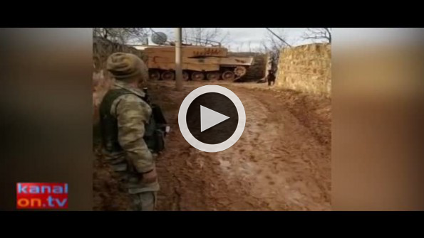 Afrin’de operasyonunda kahkahaya boğan Mehmetçik