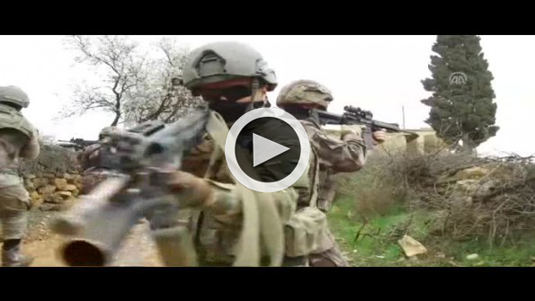 JÖH ve PÖH’ler Afrin görevinde! İşte sıcak görüntüler