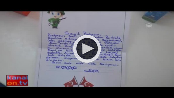 Afrin’deki babasına seslenirken gözyaşlarına boğuldu