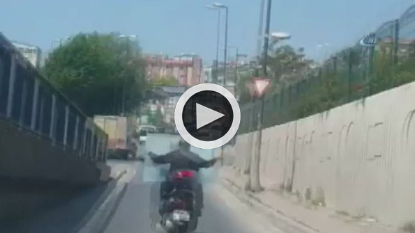 Trafikte tehlikeli yolculuklar