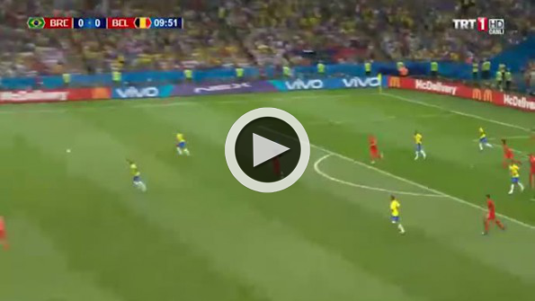 Breziyla 1-2 Belçika (Geniş özet ve goller)