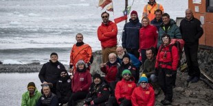 Antarktika’daki Türk ekibinden yabancı üslere ziyaret