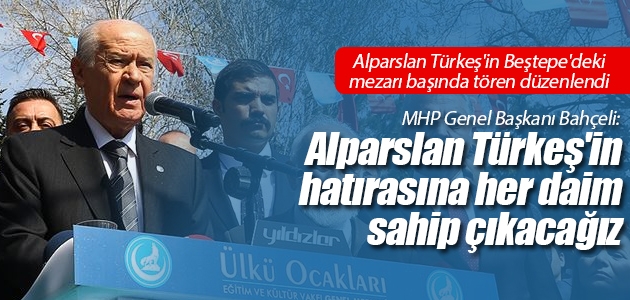 Mhp Genel Baskani Bahceli Alparslan Turkes In Hatirasina Her Daim Sahip Cikacagiz Belge Com Tr Yeni Turkiye Nin Haber Sitesi