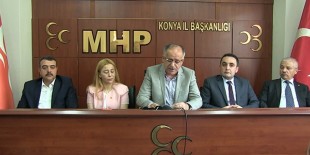 MHP Konya teşkilatı bayramlaştı