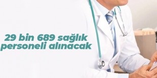 Bakan Koca 29 bin 689 sağlık personeli alınacağını bildirdi