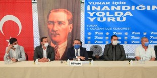 AK Parti Yunak ve Akşehir ilçe kongreleri gerçekleştirildi