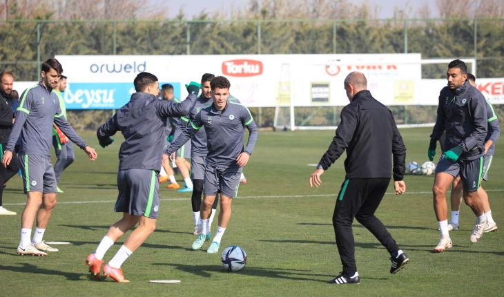 Konyaspor, Gaziantep FK maçı hazırlıklarına başladı