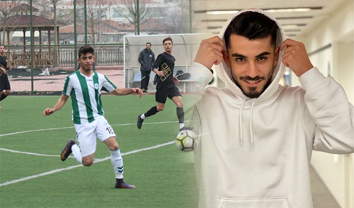 Konyasporlu eski futbolcu mankenliğe soyundu