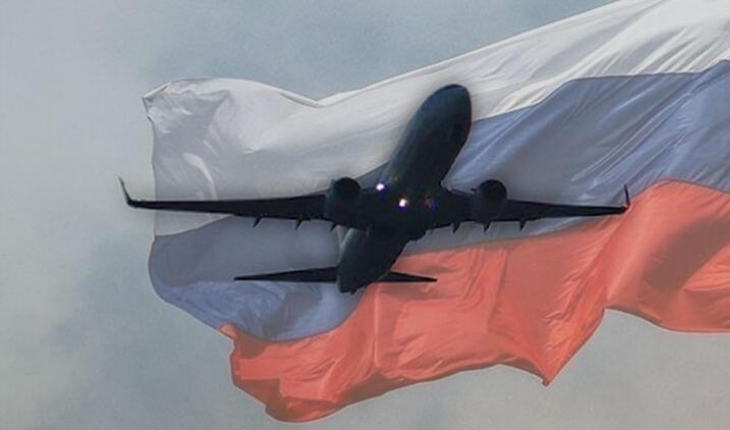 Rusya hava sahasını sivil uçuşlara kapattı