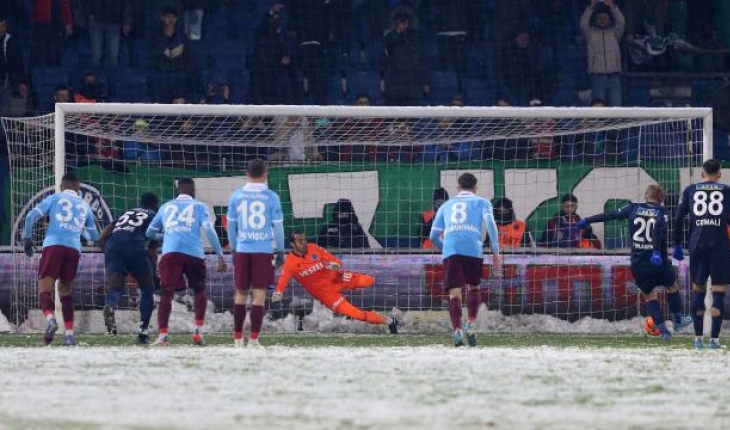 Trabzonspor bu sezon kalesinde ilk kez 3 gol gördü
