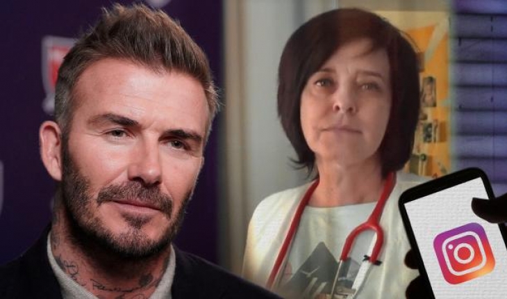 David Beckham Instagram hesabını Ukraynalı doktora verdi