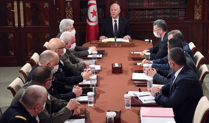 Tunus Cumhurbaşkanı Said, Meclis’i feshettiğini açıkladı