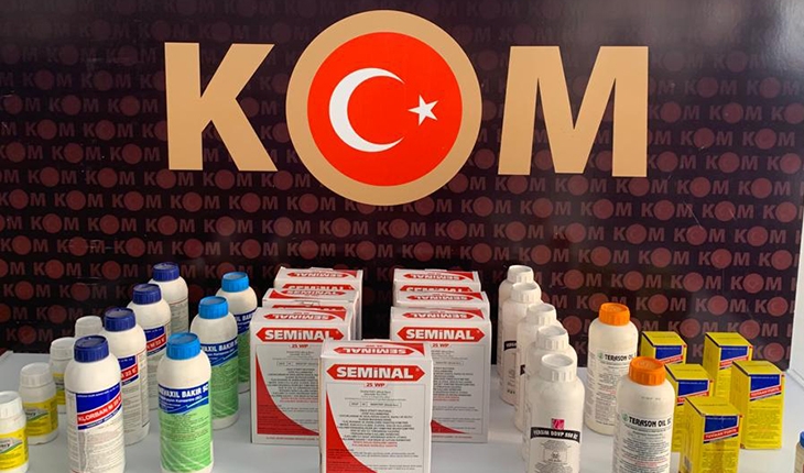 Konya’da yasaklı zirai ilaç satan şüpheliye 84 bin lira ceza