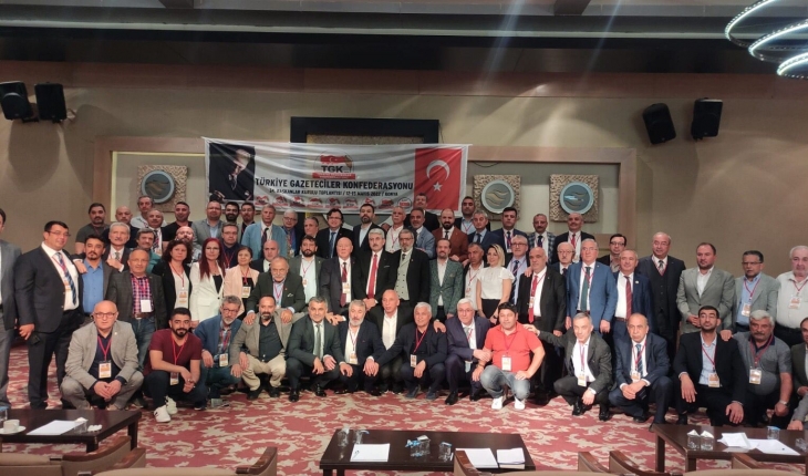 Türkiye Gazeteciler Konfederasyonu 24. Başkanlar Kurulu Sonuç Bildirgesi açıklandı