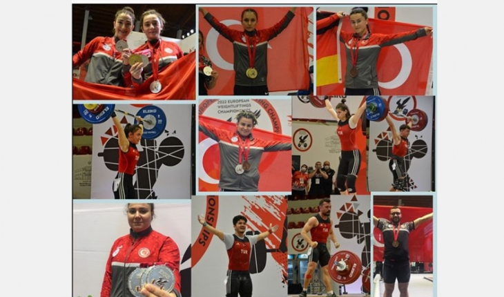 Kadın Halter Milli Takımımız Avrupa Şampiyonu